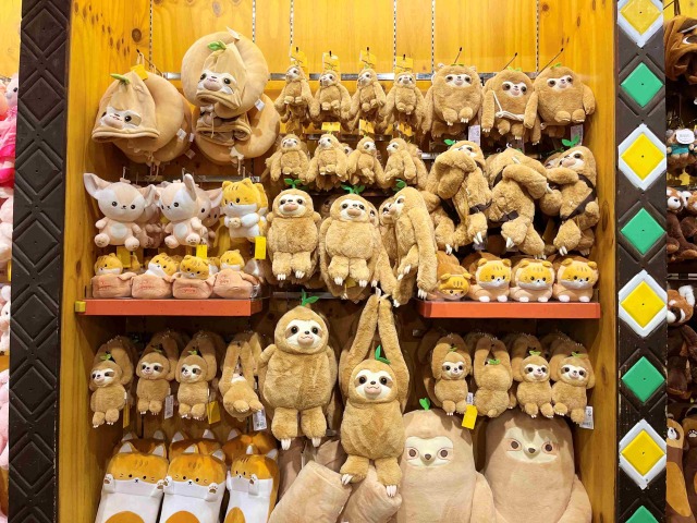 エバーランド・なまけものグッズ
