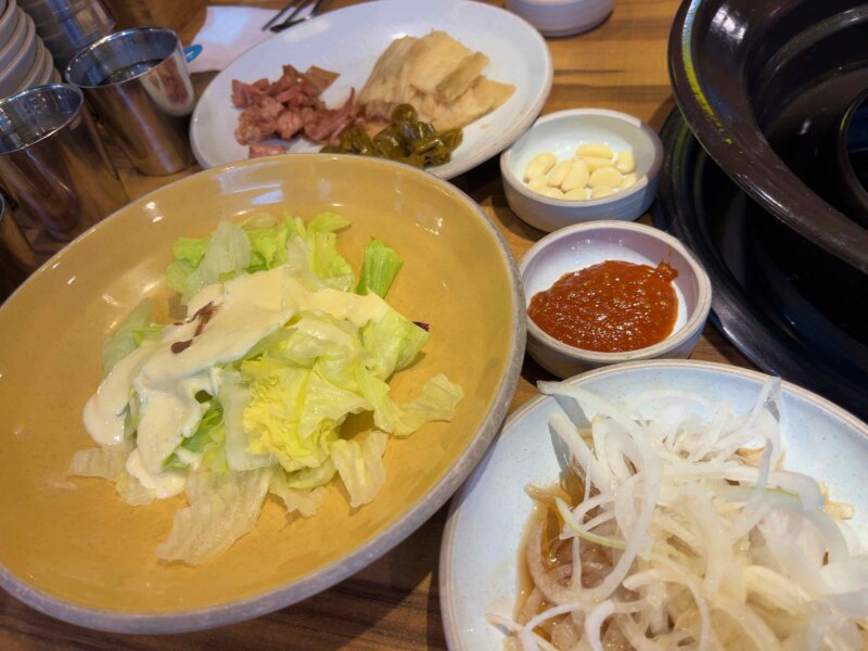 韓国の焼肉店