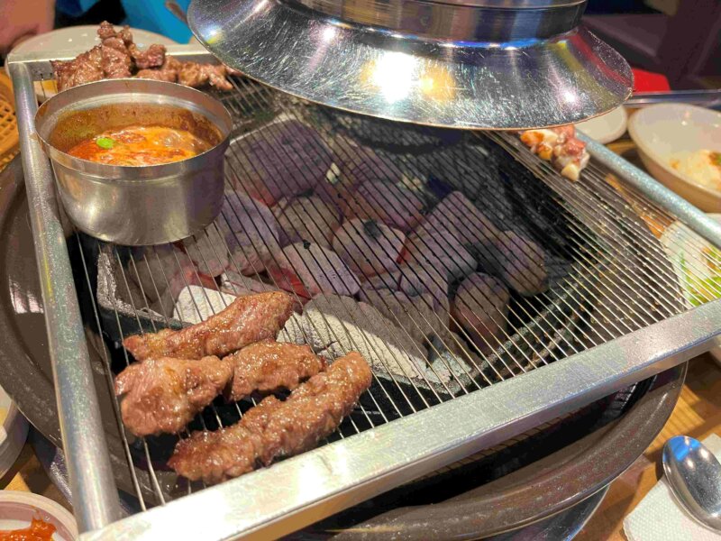 韓国の焼肉店