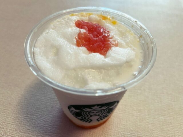 グレープフルーツマンゴーココプラプチーノ