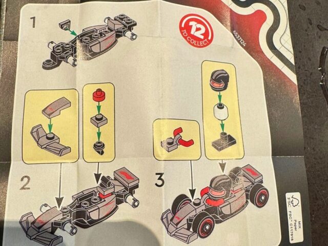 F1コレクターズレースカー・説明書