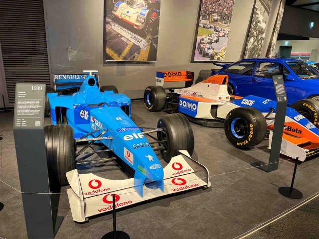 モビリティミュージアムの展示（F1カー）