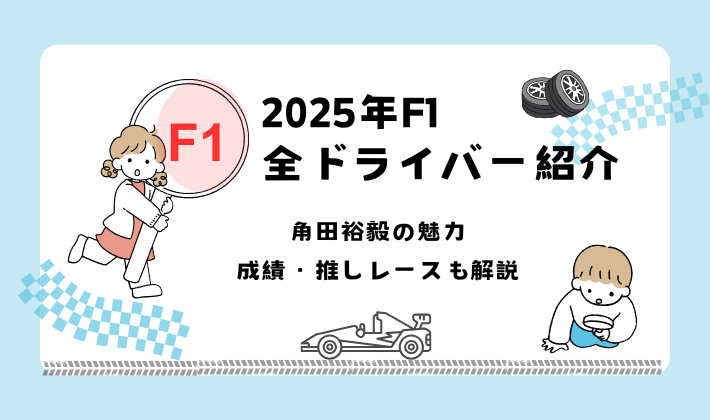 2025年F1全ドライバー紹介
