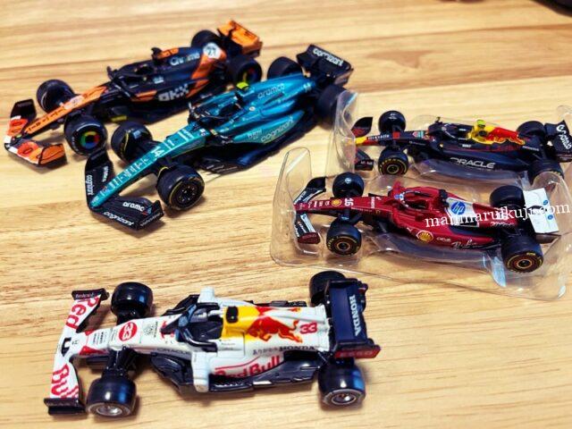 F1ミニカー1/64、1/43サイズ