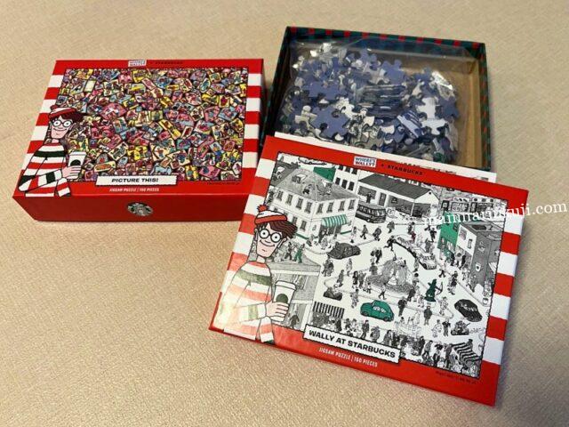 「WALLY AT STARBUCKS」と「PICTURE THIS!」の2種類のウォーリーをさがせ!限定ジグソーパズル