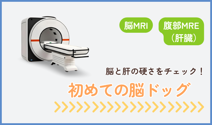 人間ドッグで初めての脳ドッグ