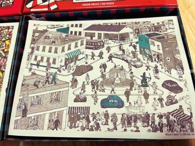 韓国スターバックスコラボ、ウォーリーをさがせ！パズルWALLY AT STARBUCKS（150ピース）