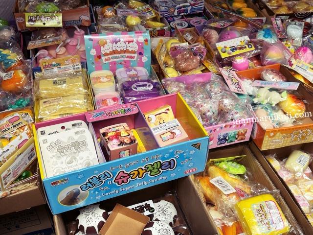 韓国で流行中のスクイーズ雑貨