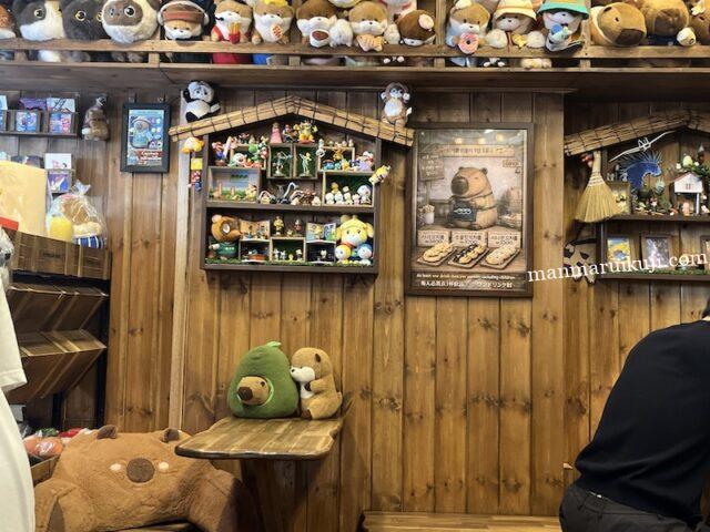 東大門文具通りのカピバラカフェ店内の様子