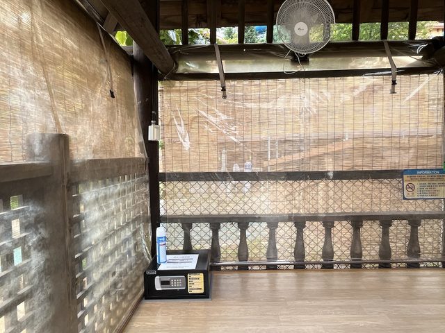 カリビアンベイのビレッジ（個室）内部