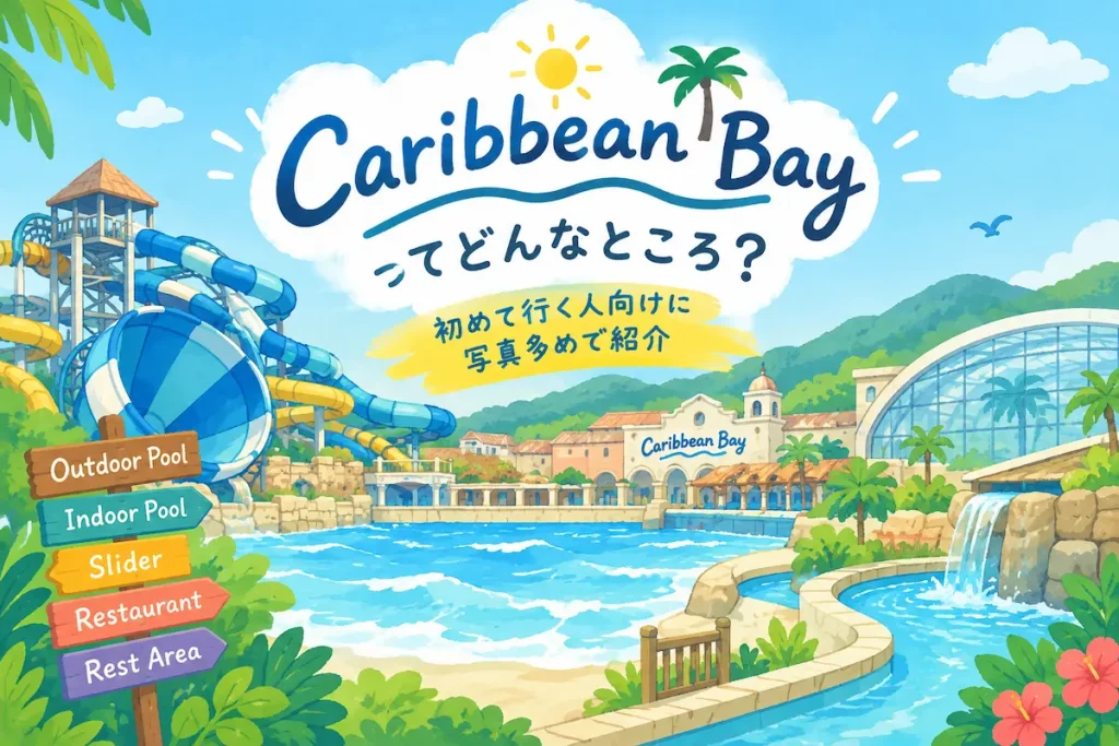 カリビアンベイってどんなところ？初めて行く人向けに全体の雰囲気と過ごし方を写真多めで紹介